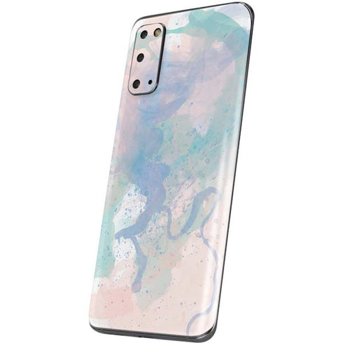 Rose Quartz & Serenity Splatter Galaxy S20 Skin