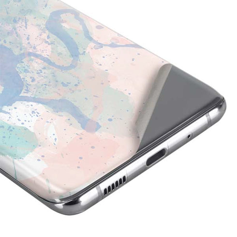 Rose Quartz & Serenity Splatter Galaxy S20 Skin