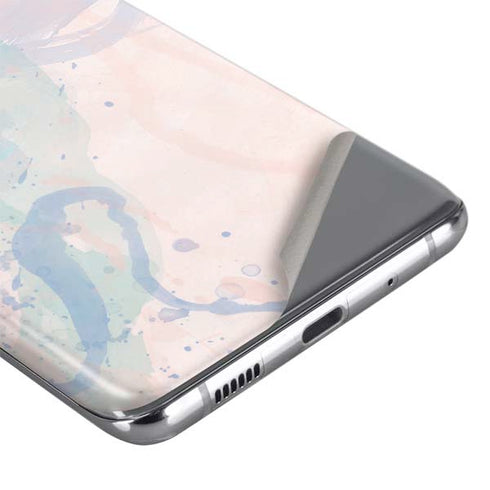 Rose Quartz & Serenity Splatter Galaxy S20 Ultra 5G Skin