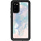 Rose Quartz & Serenity Splatter Galaxy S20 Waterproof Case