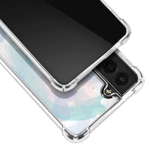Rose Quartz & Serenity Splatter Galaxy S21 5G Clear Case