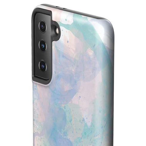 Rose Quartz & Serenity Splatter Galaxy S21 Plus 5G Pro Case