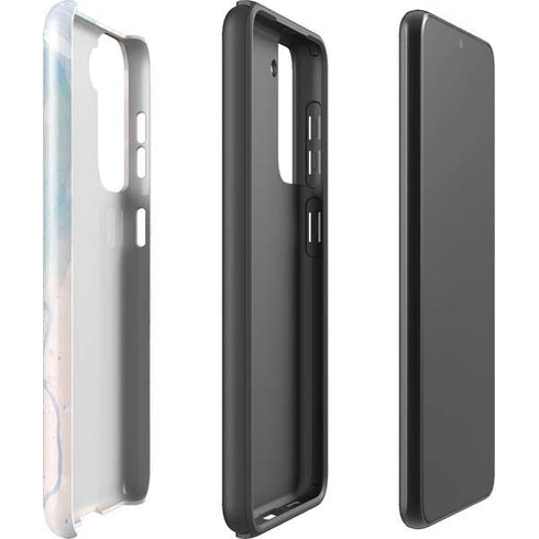 Rose Quartz & Serenity Splatter Galaxy S21 Plus 5G Pro Case