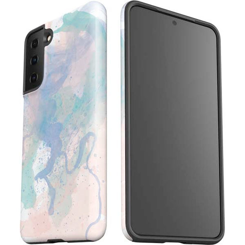 Rose Quartz & Serenity Splatter Galaxy S21 Plus 5G Pro Case