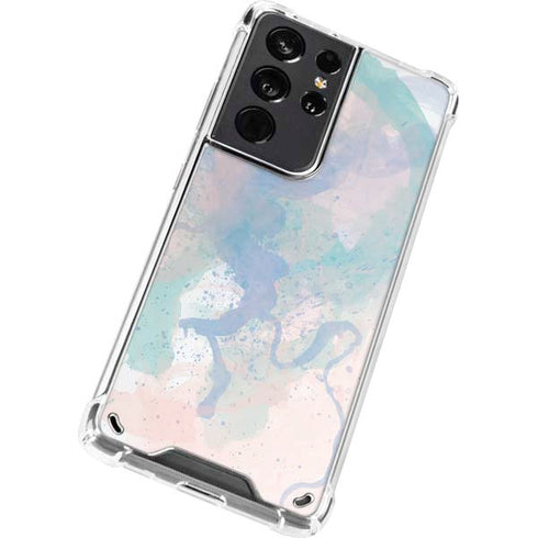 Rose Quartz & Serenity Splatter Galaxy S21 Ultra 5G Clear Case