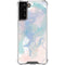 Rose Quartz & Serenity Splatter Galaxy S22 Plus Clear Case