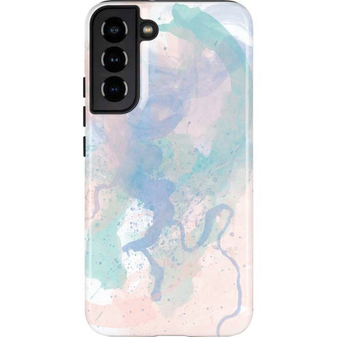 Rose Quartz & Serenity Splatter Galaxy S22 Plus Pro Case