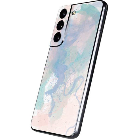 Rose Quartz & Serenity Splatter Galaxy S22 Skin