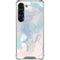 Rose Quartz & Serenity Splatter Galaxy S23 Clear Case