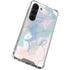 Rose Quartz & Serenity Splatter Galaxy S23 Clear Case