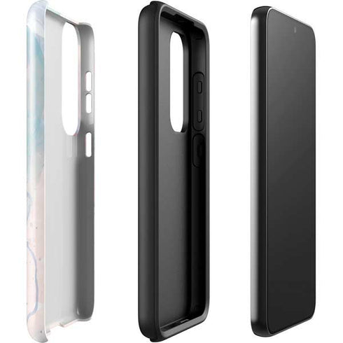 Rose Quartz & Serenity Splatter Galaxy S23 Plus Pro Case