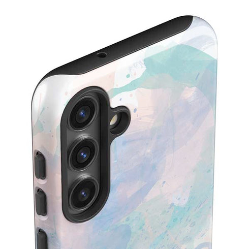 Rose Quartz & Serenity Splatter Galaxy S24 Plus Impact Case