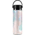 Rose Quartz & Serenity Splatter Hydro Flask 20oz Wide Mouth Skin