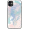Rose Quartz & Serenity Splatter iPhone 11 Clear Case