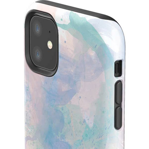 Rose Quartz & Serenity Splatter iPhone 11 Impact Case