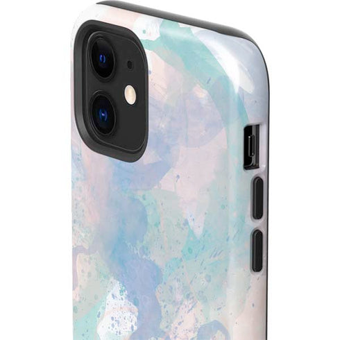 Rose Quartz & Serenity Splatter iPhone 12 Impact Case