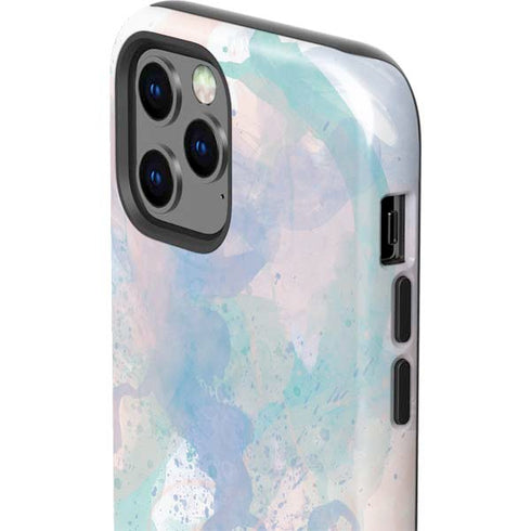 Rose Quartz & Serenity Splatter iPhone 12 Pro Impact Case