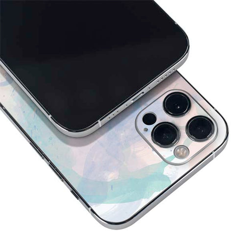 Rose Quartz & Serenity Splatter iPhone 12 Pro Max Skin