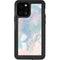 Rose Quartz & Serenity Splatter iPhone 12 Pro Waterproof Case
