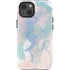 Rose Quartz & Serenity Splatter iPhone 13 Impact Case