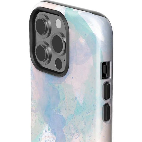 Rose Quartz & Serenity Splatter iPhone 13 Pro Impact Case