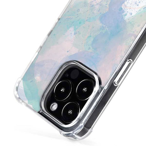 Rose Quartz & Serenity Splatter iPhone 13 Pro MagSafe Case