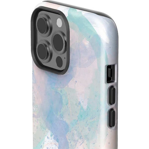 Rose Quartz & Serenity Splatter iPhone 13 Pro Max Impact Case
