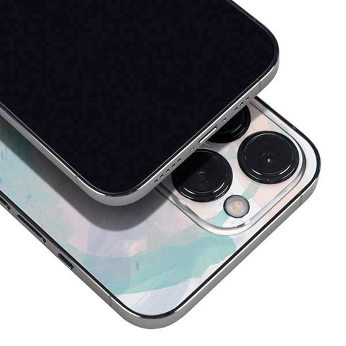 Rose Quartz & Serenity Splatter iPhone 13 Pro Max Skin