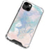 Rose Quartz & Serenity Splatter iPhone 14 Clear Case
