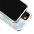 Rose Quartz & Serenity Splatter iPhone 14 Plus Clear Case