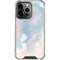 Rose Quartz & Serenity Splatter iPhone 15 Pro Clear Case