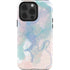 Rose Quartz & Serenity Splatter iPhone 15 Pro Impact Case