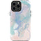 Rose Quartz & Serenity Splatter iPhone 15 Pro Max Impact Case