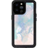 Rose Quartz & Serenity Splatter iPhone 14 Pro Max Waterproof Case