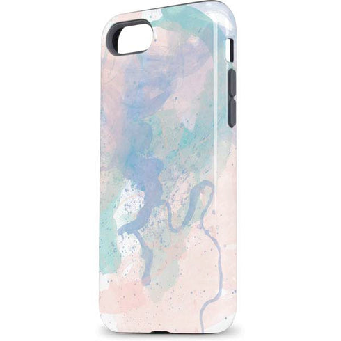 Rose Quartz & Serenity Splatter iPhone 8 Pro Case