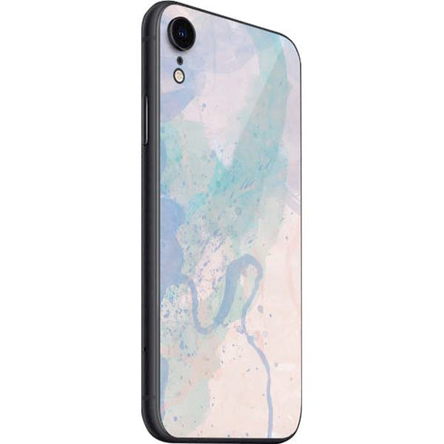 Rose Quartz & Serenity Splatter iPhone SE (2nd & 3rd Gen) Skin