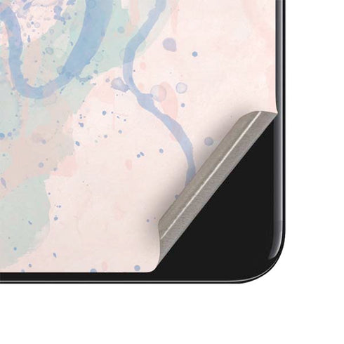 Rose Quartz & Serenity Splatter iPhone SE (2nd & 3rd Gen) Skin