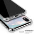 Rose Quartz & Serenity Splatter iPhone XR Clear Case
