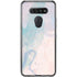 Rose Quartz & Serenity Splatter LG K51/Q51 Clear Case