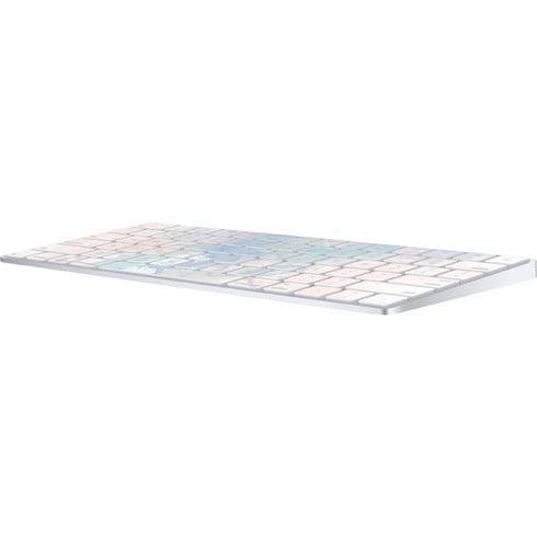 Rose Quartz & Serenity Splatter Magic Keyboard Skin