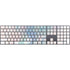 Rose Quartz & Serenity Splatter Magic Keyboard with Numeric Keypad Skin