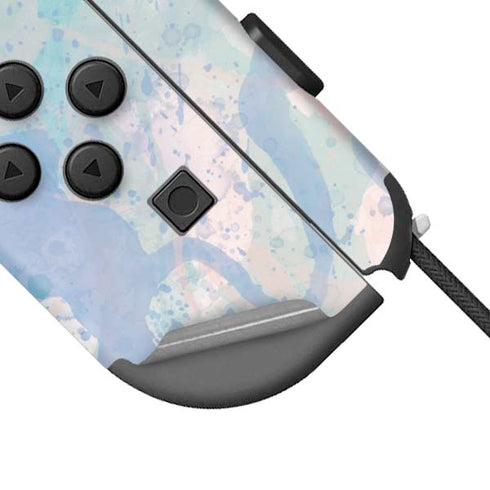 Rose Quartz & Serenity Splatter Nintendo Joy-Con (L/R) Controller Skin