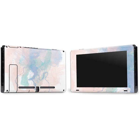 Rose Quartz & Serenity Splatter Nintendo Switch Bundle Skin