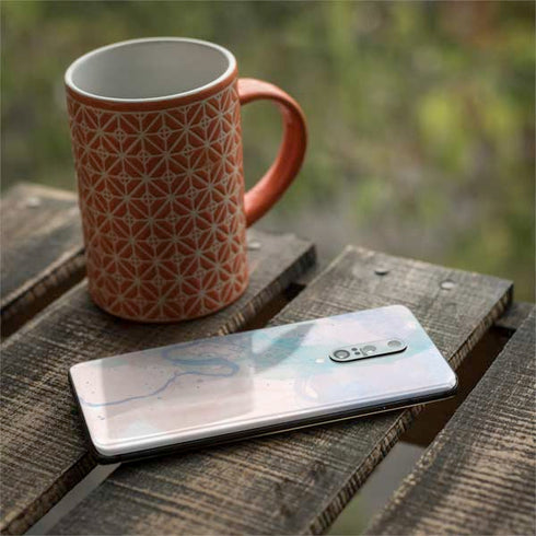 Rose Quartz & Serenity Splatter OnePlus 7 Pro Skin