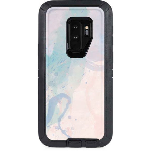 Rose Quartz & Serenity Splatter Otterbox Defender Galaxy Skin