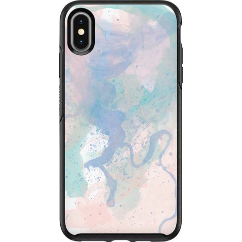Rose Quartz & Serenity Splatter Otterbox Symmetry iPhone Skin