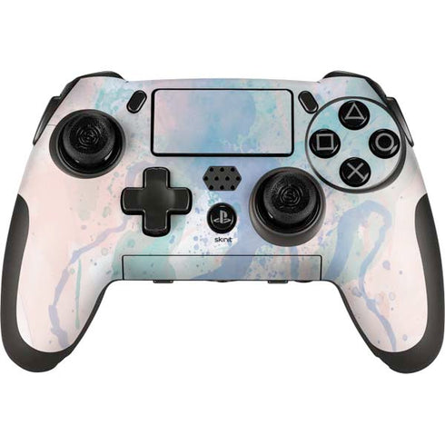 Rose Quartz & Serenity Splatter PlayStation Scuf Vantage 2 Controller Skin