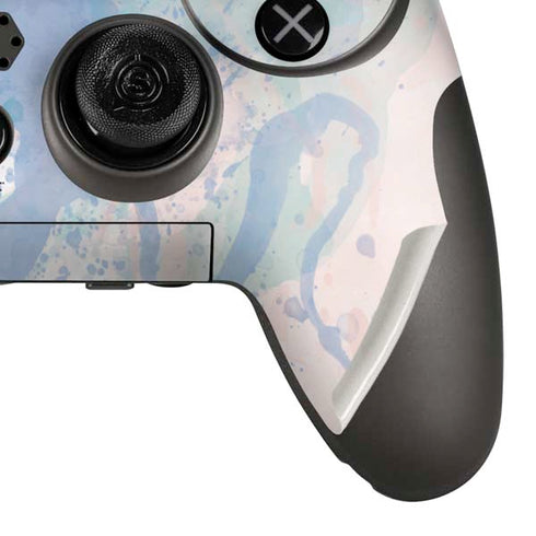 Rose Quartz & Serenity Splatter PlayStation Scuf Vantage 2 Controller Skin