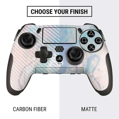 Rose Quartz & Serenity Splatter PlayStation Scuf Vantage 2 Controller Skin
