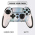 Rose Quartz & Serenity Splatter PlayStation Scuf Vantage 2 Controller Skin